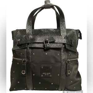 Henri Bendel Large Jetsetter Backpack Crossbody Studded